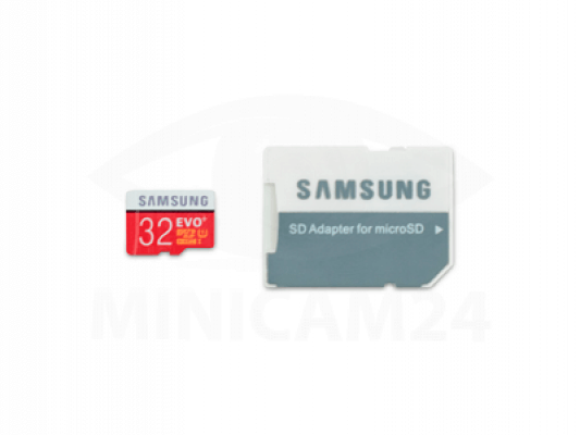 Карта памяти Samsung microSD EVO Plus 80MB/S 32GB + SD adapter-2