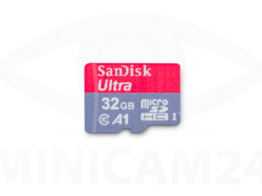 Карта памяти SDHC Micro SanDisk Ultra 32GB+ SD adapter - 3