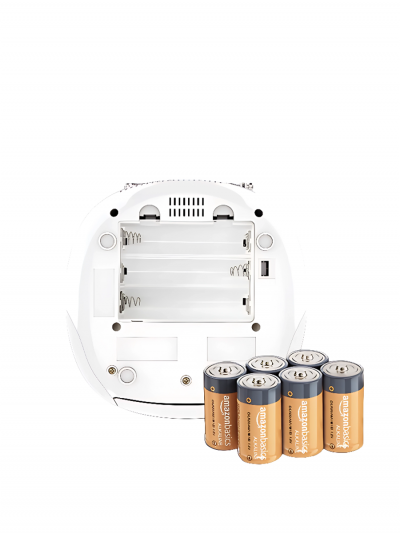 Комбинированный проигрыватель CD - плеер Boombox White-3