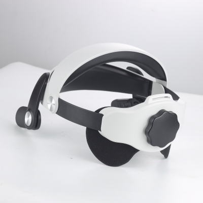 Крепление регулируемое Wolmtt MQ2 для VR гарнитуры Oculus Quest 2 белое-7
