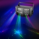 Лазерный проектор / светомузыка Party Light DMX-512 (RGB лазер, стробоскоп, LED, ультрафиолет)